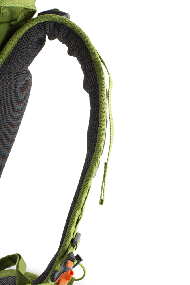 Trail 42 green padded shoulder strap